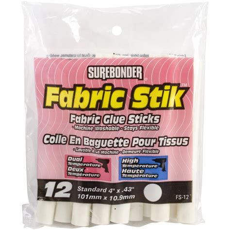 hot glue stick fabric to metal|surebonder fabric glue sticks.